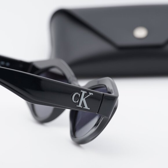 Calvin Klein Jeans CKJ24621S 001 Cat Eye Sunglasses - Black